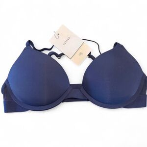 Navy Blue Women's Bra